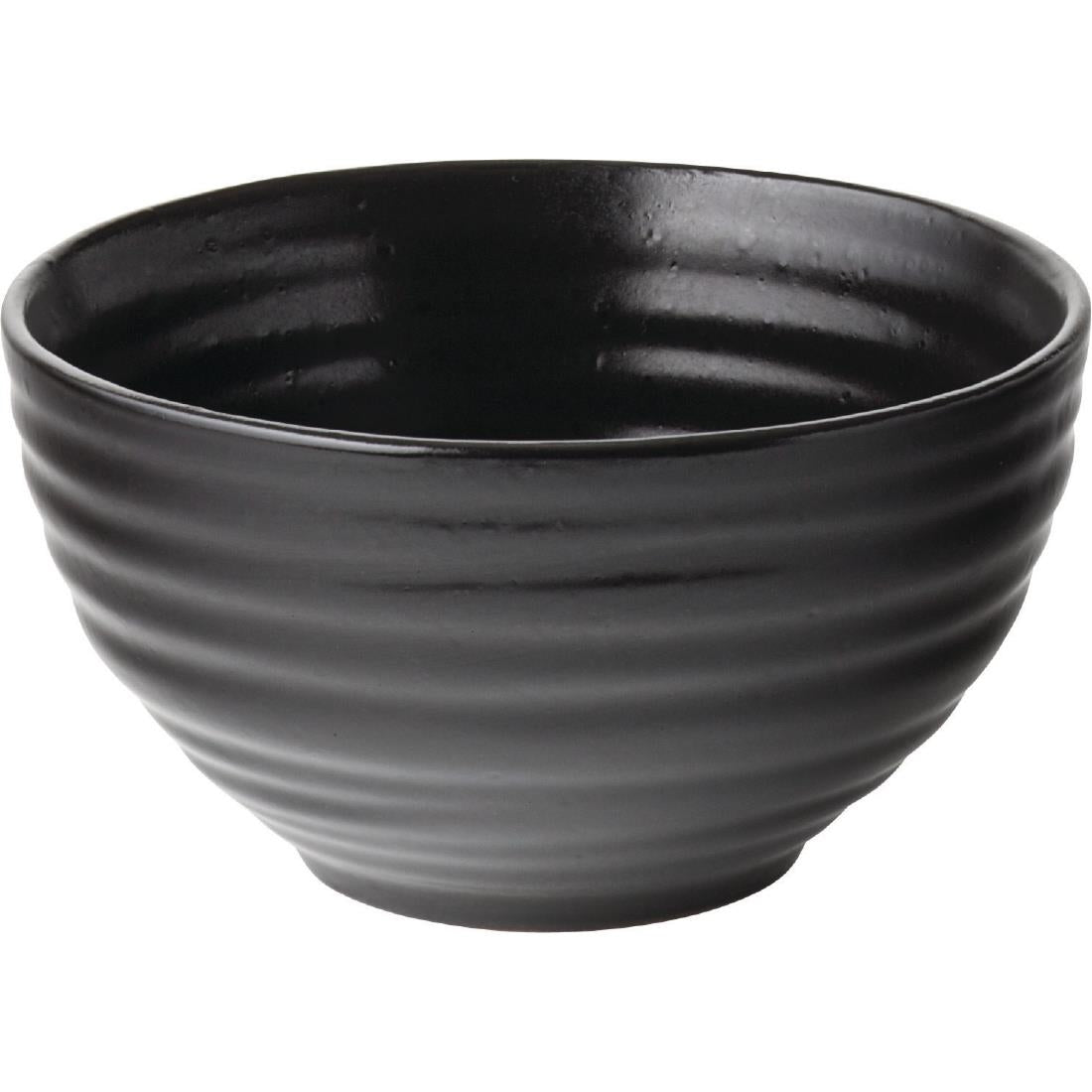 Utopia Tribeca Rice Bowl Ebony 100mm (Pack of 6)