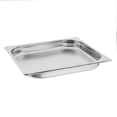 Vogue Stainless Steel Gastronorm 2/3 Tray 20mm