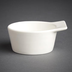 Olympia Lumina Winged Ramekin Dish White 70mm (Pack of 6)