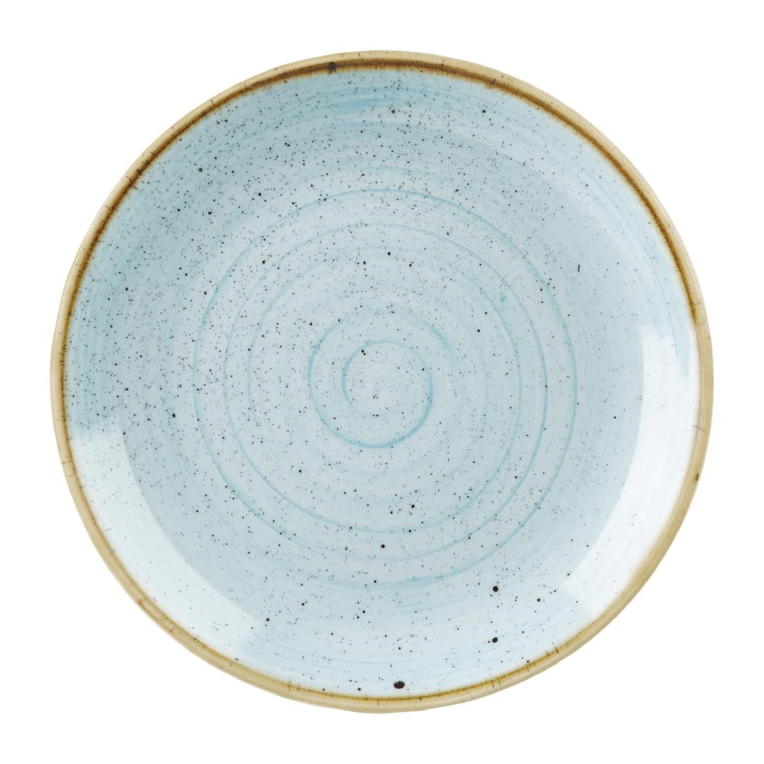 Churchill Stonecast Round Coupe Plate Duck Egg Blue 295mm (Pack of 12)