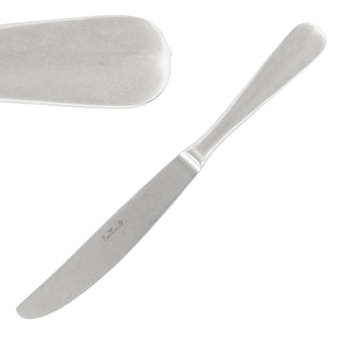 Pintinox Baguette Stonewashed Table Knife (Pack of 12)