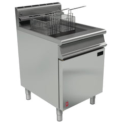 Falcon Dominator Single Tank Twin Basket Free Standing Propane Gas Fryer G3860