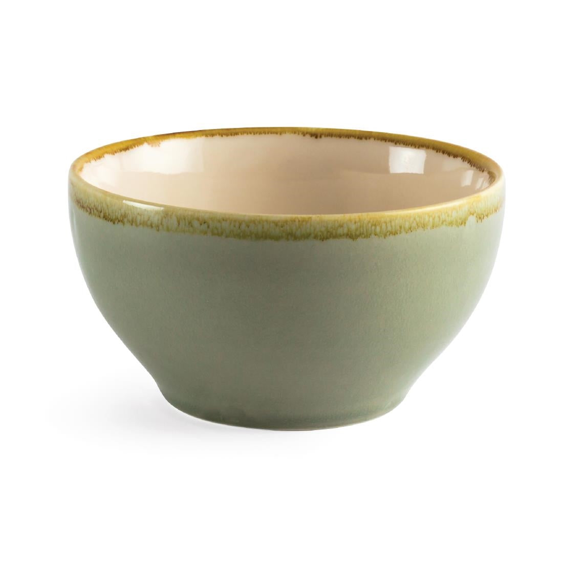 Olympia Kiln Round Bowl Moss 140mm (Pack of 6)