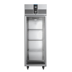 Foster EcoPro G3 1 Glass Door 600L Cab Fridge (StSt Ext/Int)