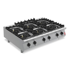 Falcon F900 Six Burner Countertop Boiling Hob Propane Gas G90126