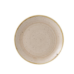 Churchill Stonecast Round Coupe Plates Nutmeg Cream 217mm (Pack of 12)