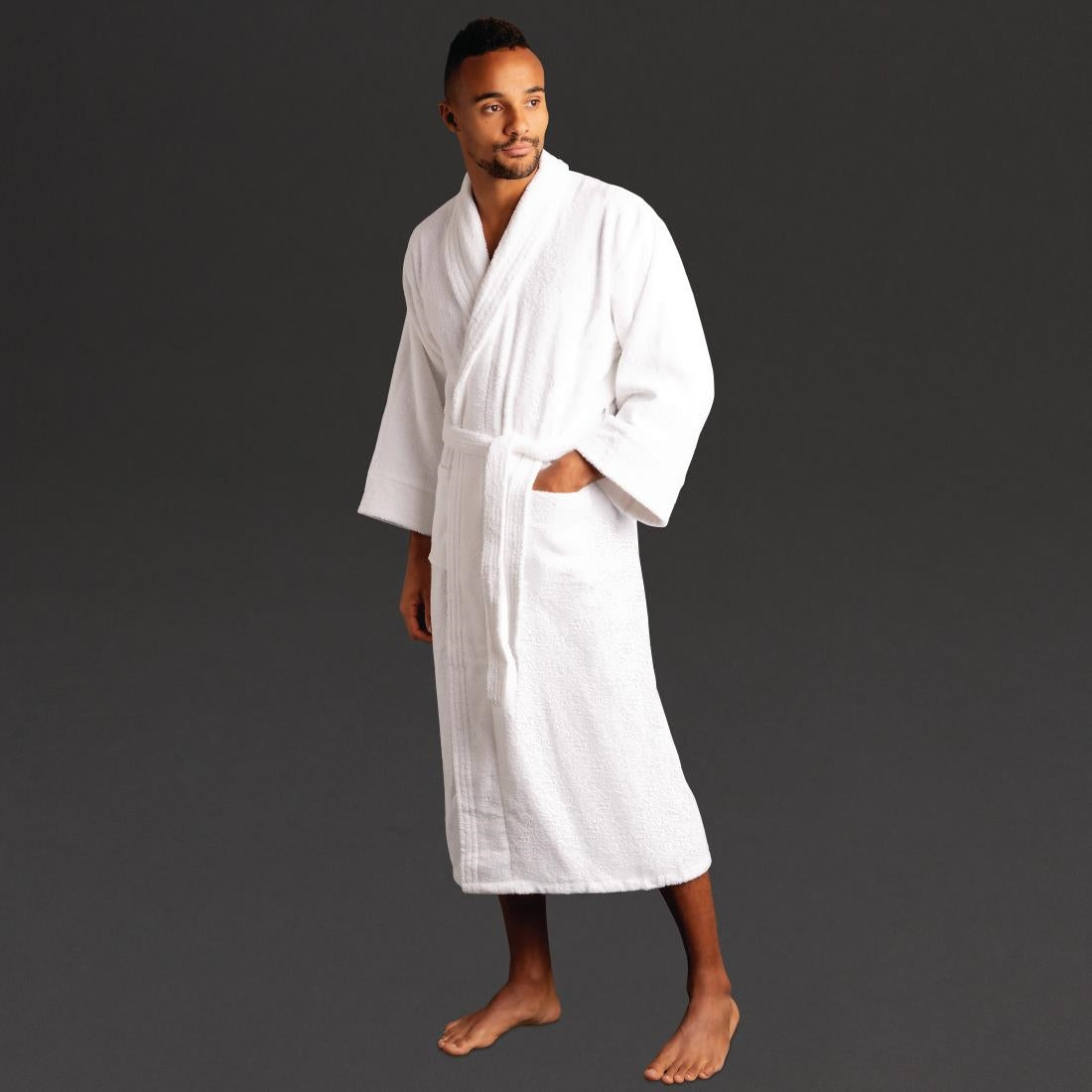 Mitre Comfort Sandringham Bathrobe White