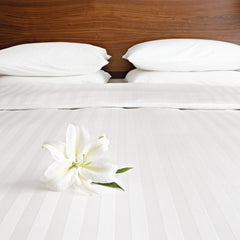 Mitre Comfort Satin Duvet Cover Oatmeal Super