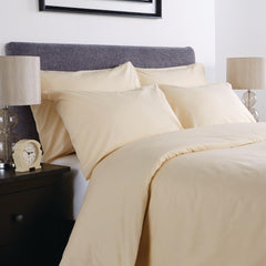 Mitre Comfort Percale Flat Sheet Oatmeal