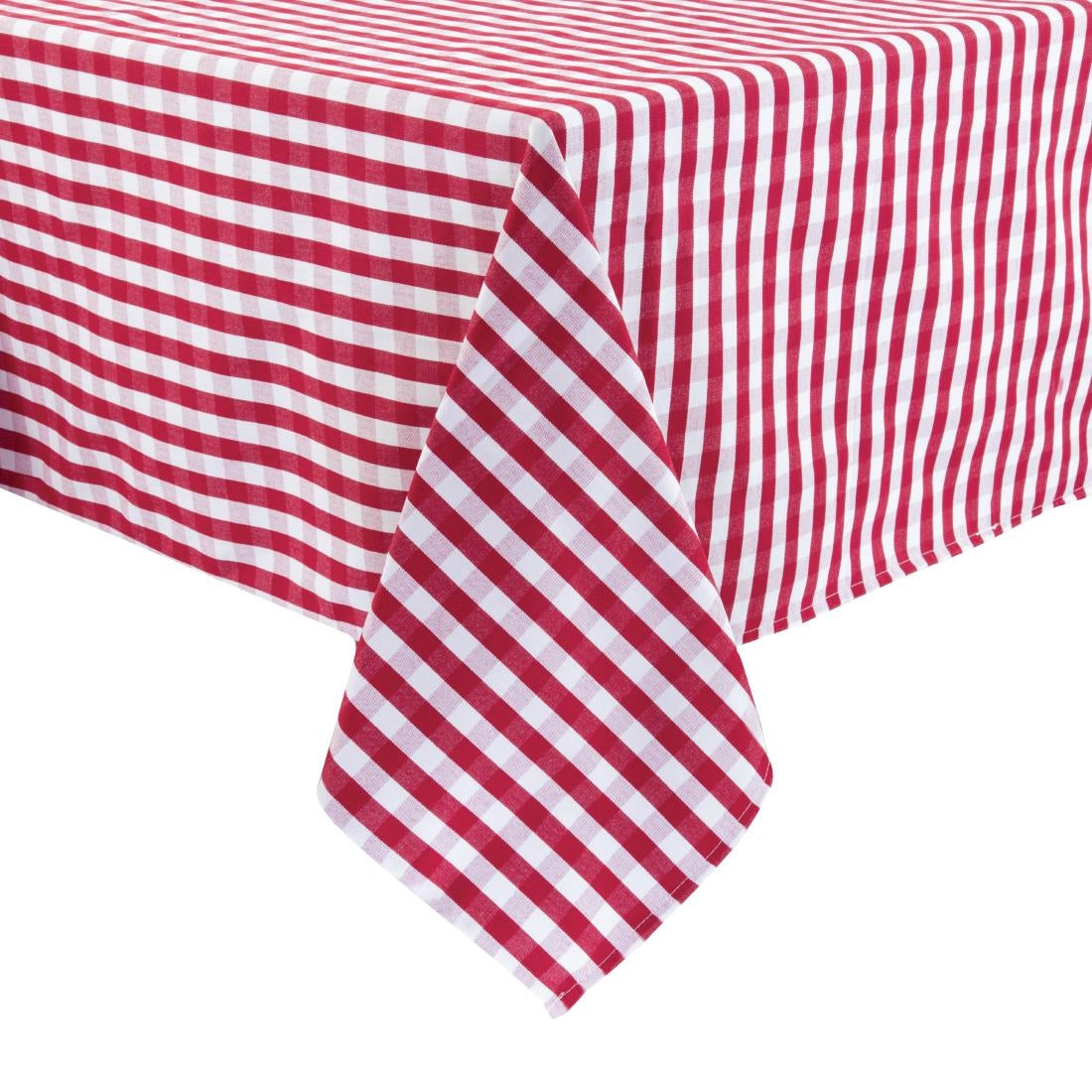 Mitre Comfort Gingham Tablecloth Red 890 x