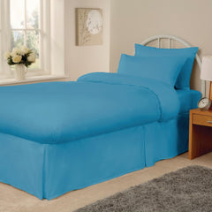 Mitre Essentials Spectrum Flat Sheet Turquoise