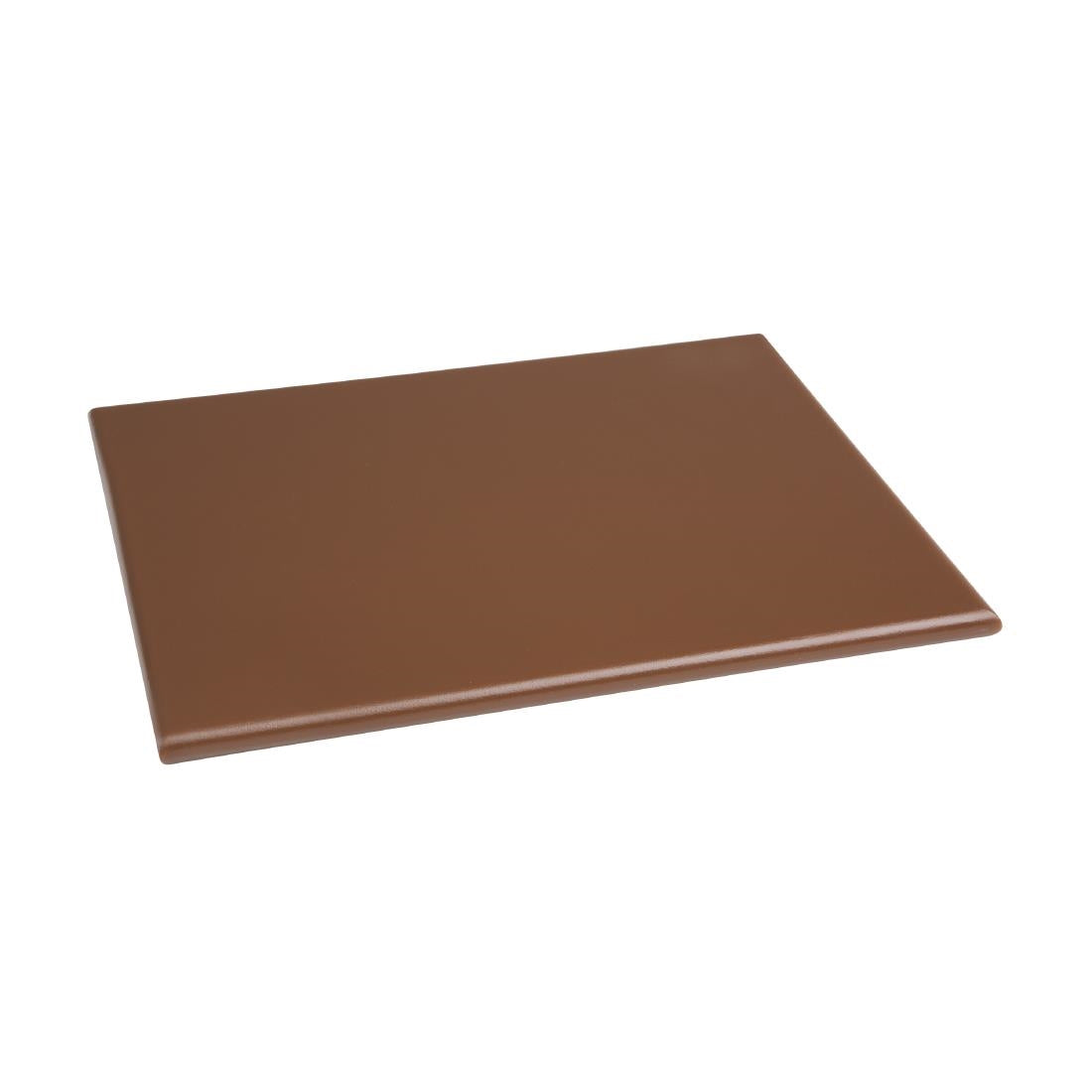 Hygiplas High Density Brown Chopping Board Small 305x229x12mm