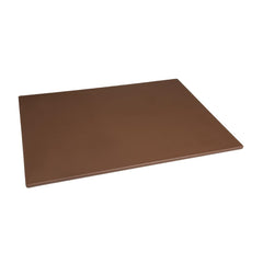 Hygiplas Low Density Brown Chopping Board Large 600x450x10mm