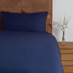 Mitre Essentials Temir Duvet Cover Navy Double