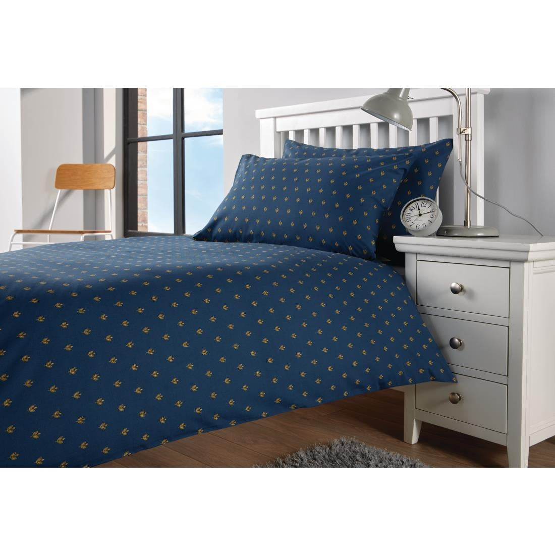 Mitre Essentials Perth Duvet Cover Navy