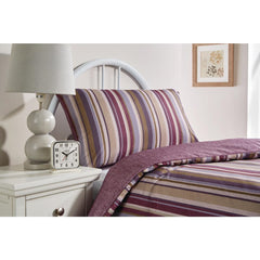 Mitre Essentials Fiorella Pillowcase Aubergine