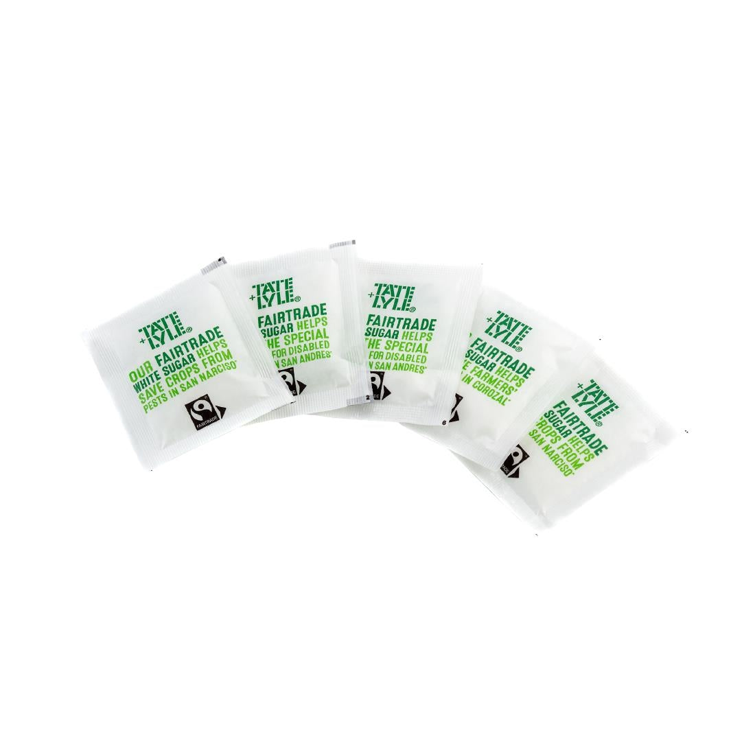 Tate & Lyle Fairtrade White Sugar Sachets (Pack of 1000)