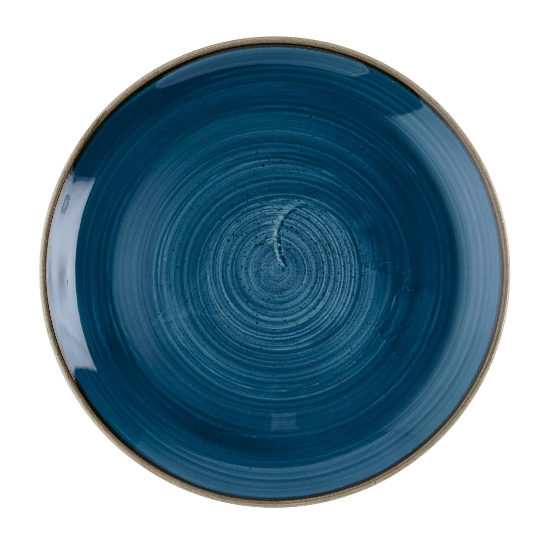 Churchill Stonecast Java Blue Evolve Coupe Plates 285mm (Pack of 12)