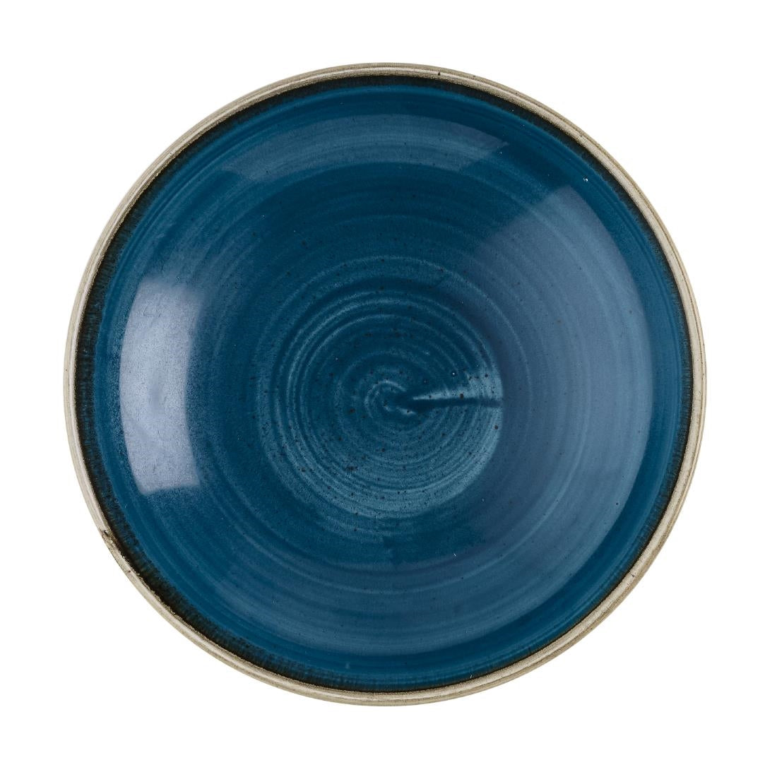 Churchill Stonecast Java Blue Coupe Bowls 184mm (Pack of 12)