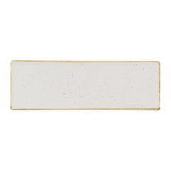Churchill Stonecast Barley White Oblong Plates 330 x 110mm (Pack of 6)
