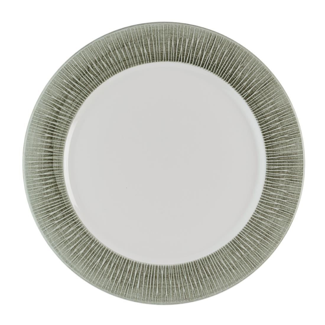 Churchill Bamboo Ceramic Spinwash Alpine Presentation Plates 305mm (Pack of 12)