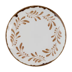 Dudson Harvest Mediterranean Terracotta Coupe Plates 220mm (Pack of 12)