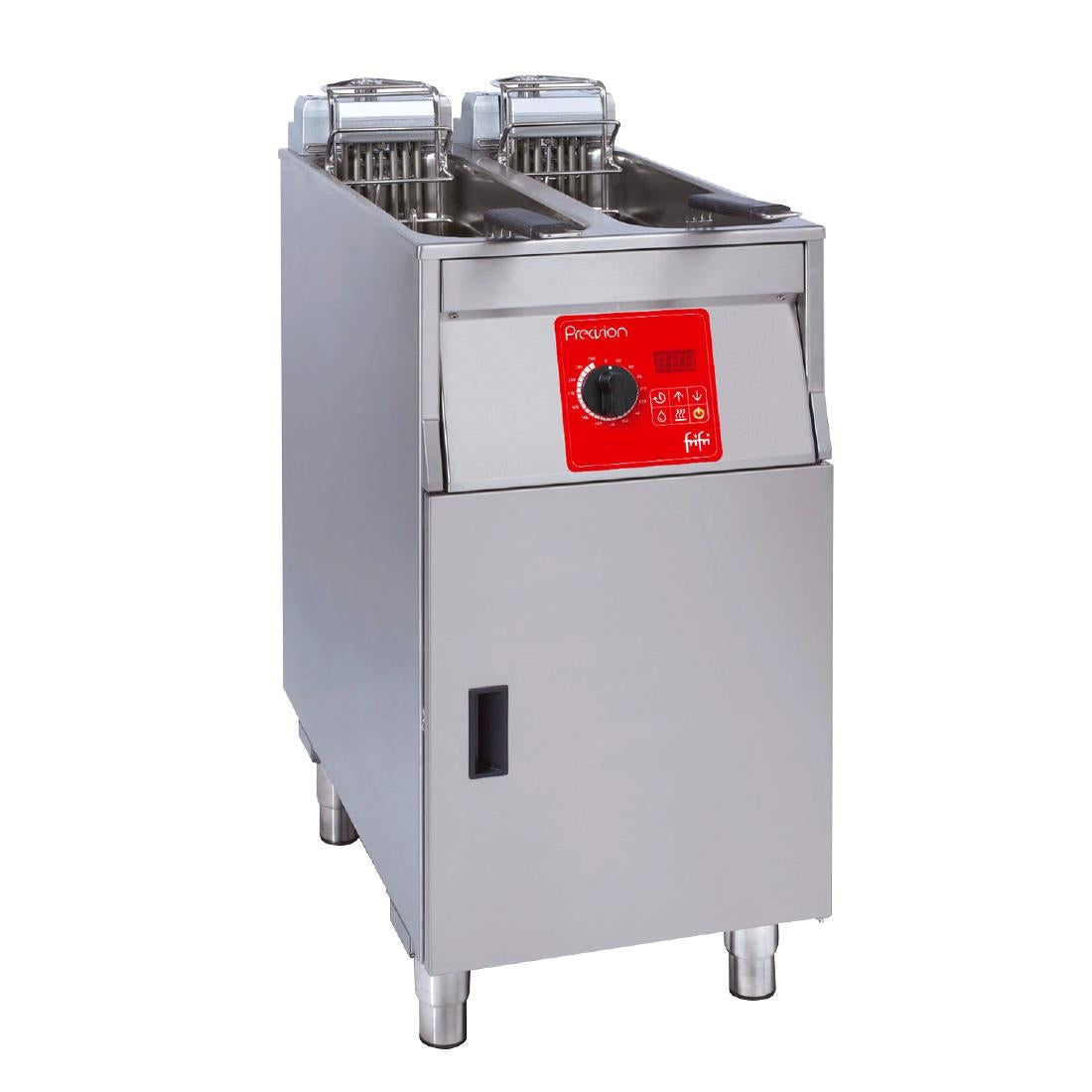 FriFri Precision 422 Electric Free-Standing Twin Tank Fryer 2 Baskets 2x 9kW - Single Phase