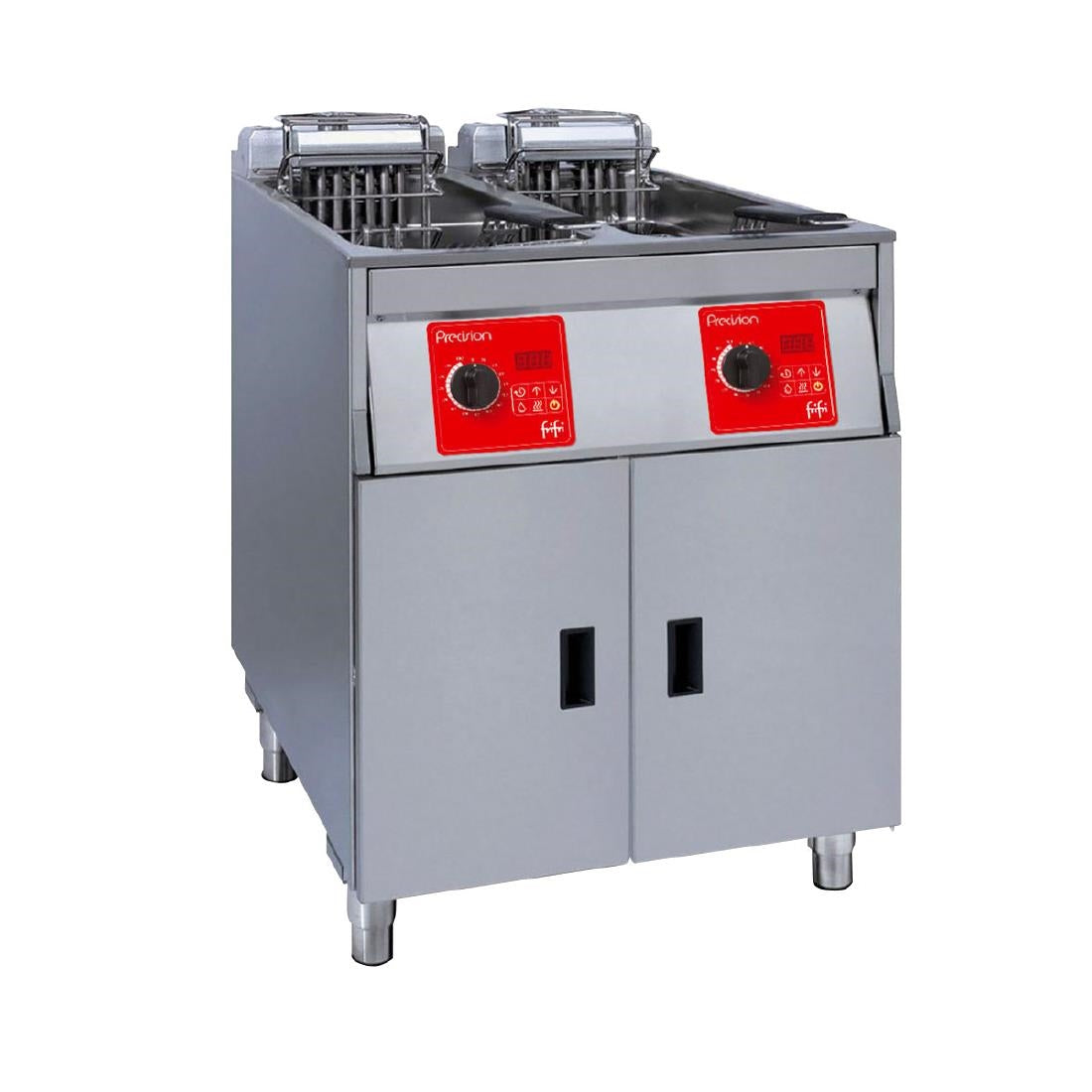 FriFri Precision 622 Electric Free-standing Fryer Twin Tank Twin Baskets 2x11.4kW Three Phase PL622H31G0