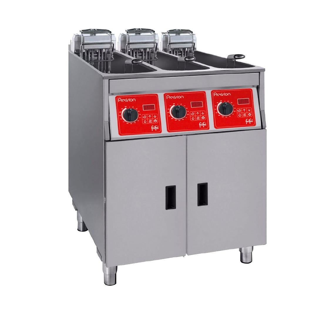 FriFri Precision 633 Electric Free-standing Fryer Triple Tank Triple Basket 3x7.5kW Three Phase