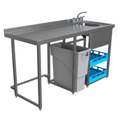 Parry Modular Bar Glass Wash Station MB-GS5