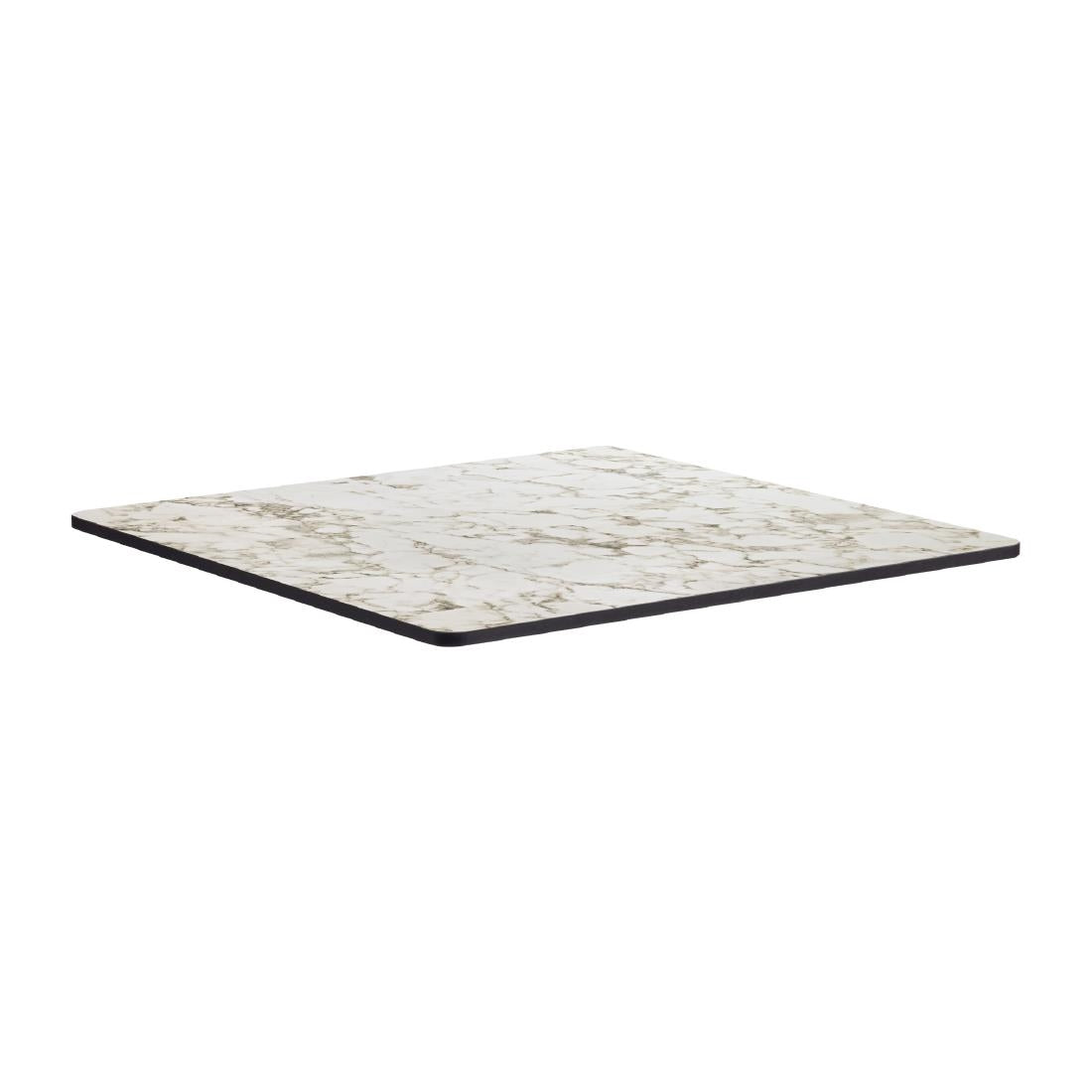 Extrema Square Carrara Marble Table Top 790x790mm