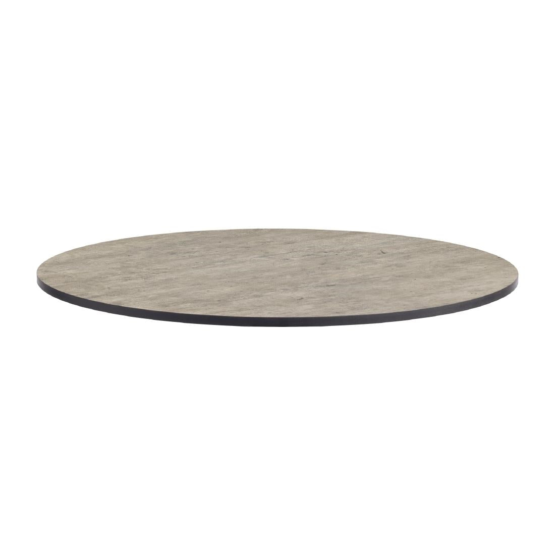 Extrema Round Cement Textured Table Top 690mm