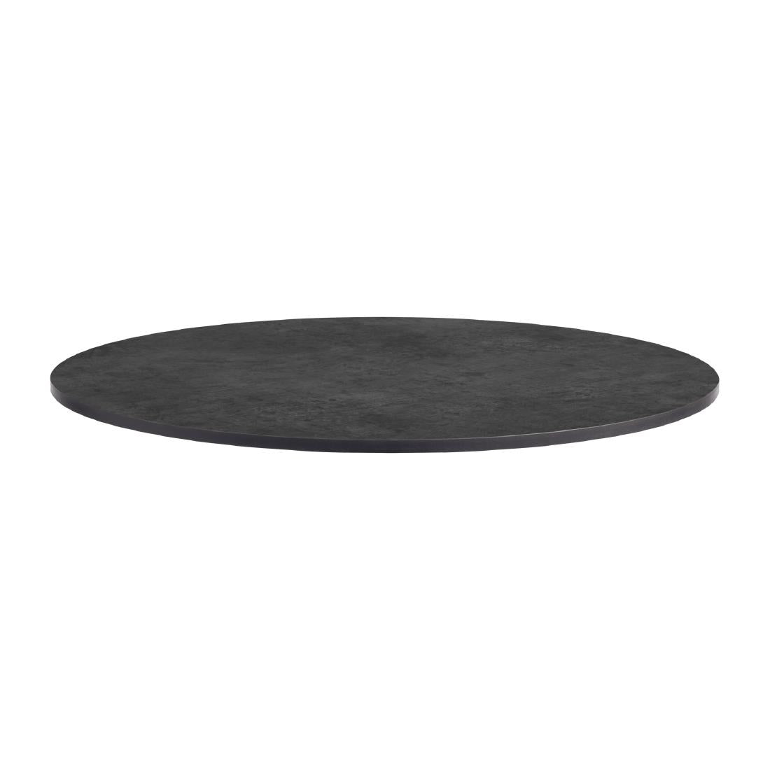 Extrema Round Metallic Anthracite Table Top 690mm