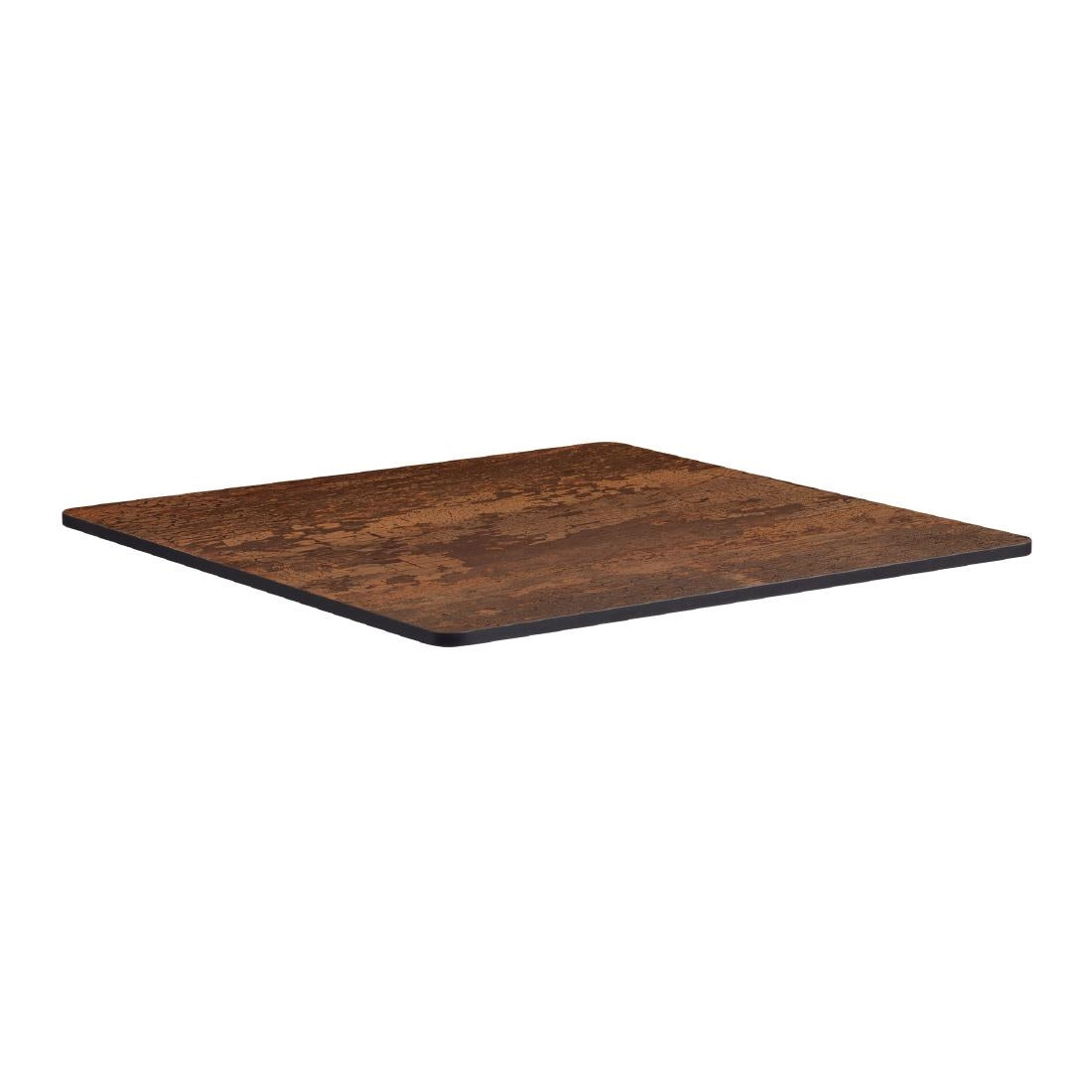 Extrema Square Vintage Copper Table Top 690x690mm