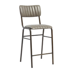 Tavo Stacking Mid Bar Stool Vintage Dark Grey (Pack of 2)