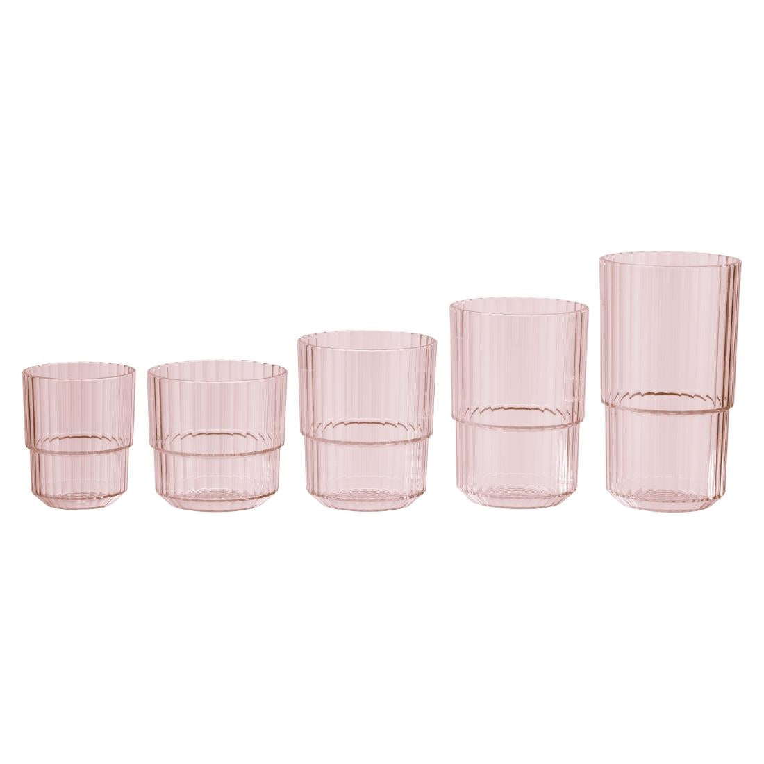 APS Linea Light Pink Drinking Cup 300ml (Box of 48)