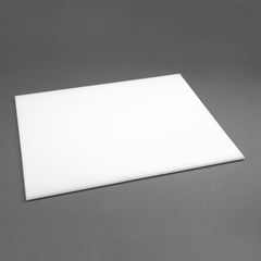 Hygiplas High Density White Chopping Board Large 600x450x12mm