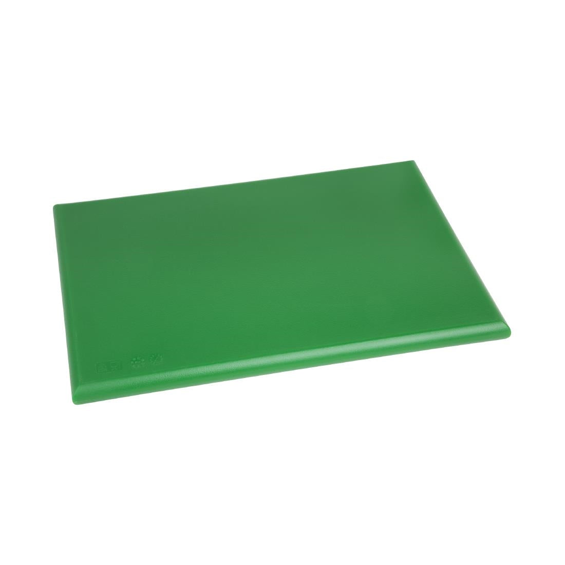 Hygiplas Thick High Density Green Chopping Board Standard 450x300x25mm