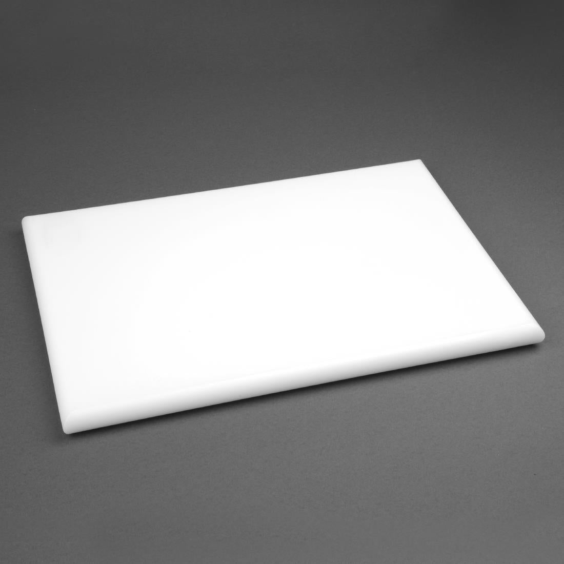 Hygiplas Thick High Density White Chopping Board Standard 450x300x25mm