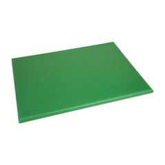 Hygiplas Thick High Density Green Chopping Board Large 600x450x25mm