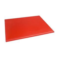 Hygiplas Thick High Density Red Chopping Board Large 600x450x25mm