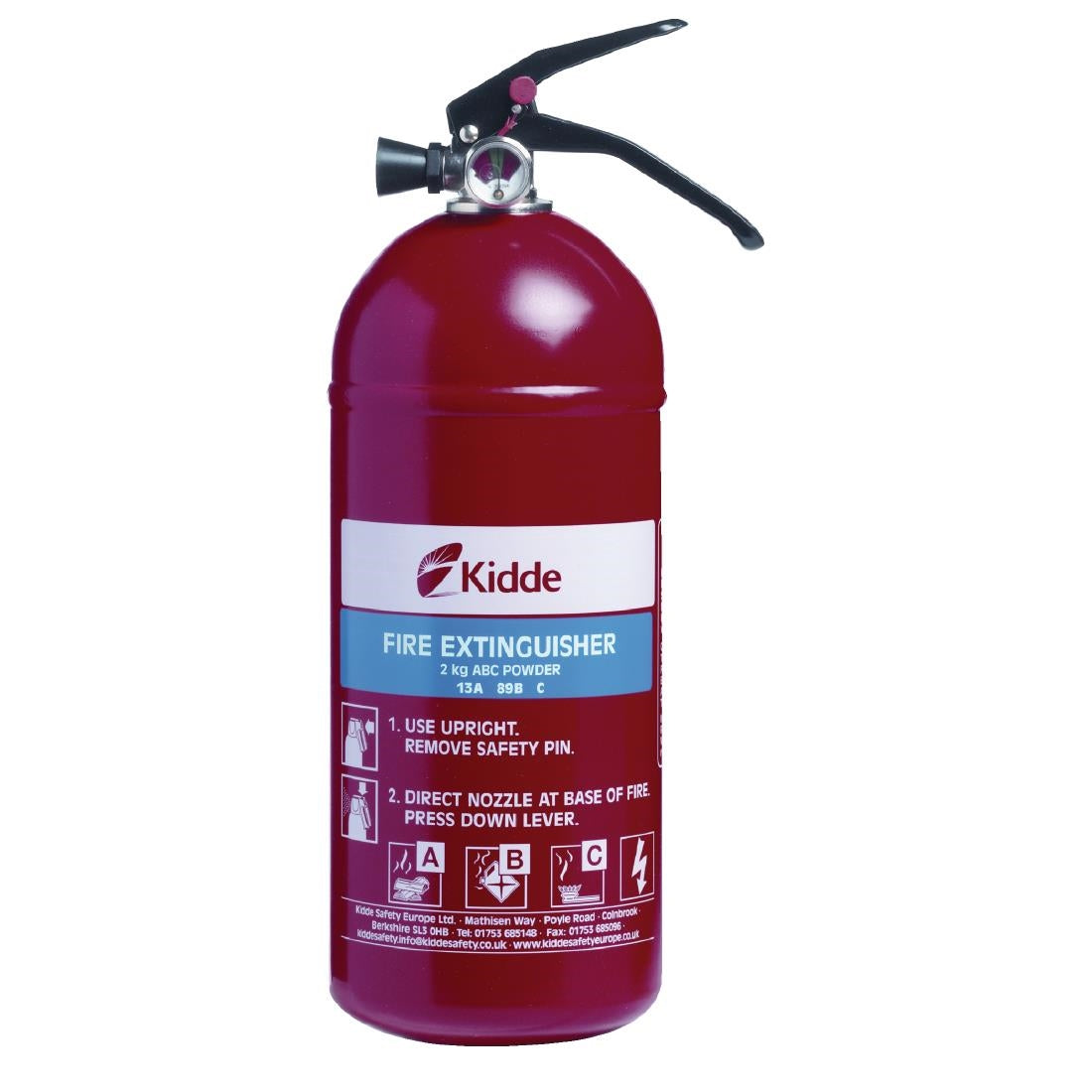 Kidde Fire Extinguisher - Multi Purpose (A,B, C and electrical fires)