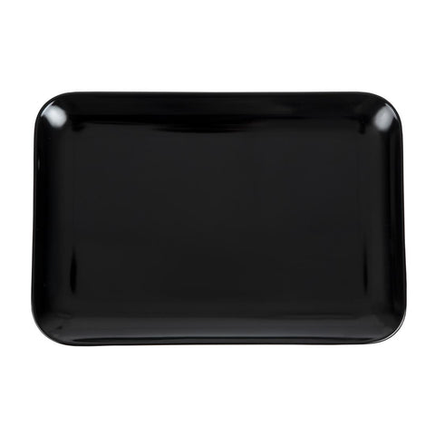 Dalebrook Melamine Large Rectangular Platter Black 330mm