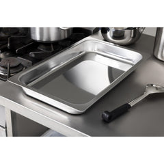 Matfer Bourgeat Stainless Steel 1/1 Gastronorm Roasting Dish 55mm