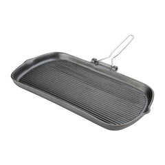 Vogue Cast Iron Grill Pan 22cm