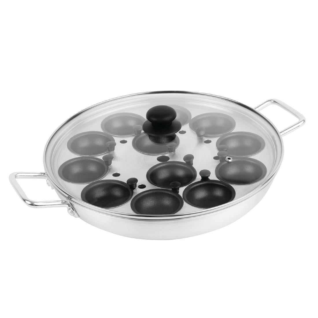 Vogue Aluminium Egg Poacher 35cm