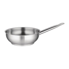 Vogue Stainless Steel Sauté Pan 24cm