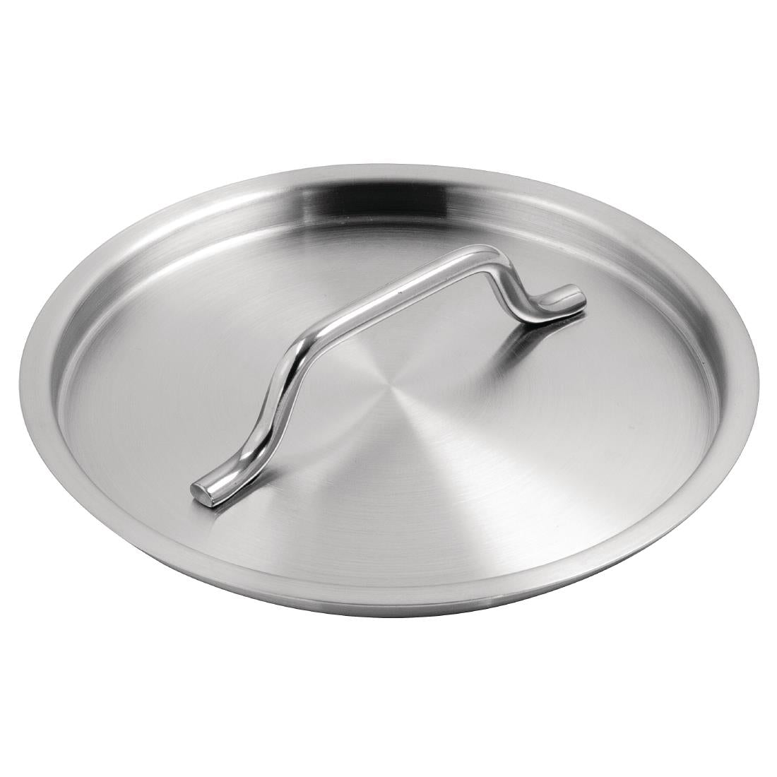 Vogue Stainless Steel Saucepan Lid 14cm