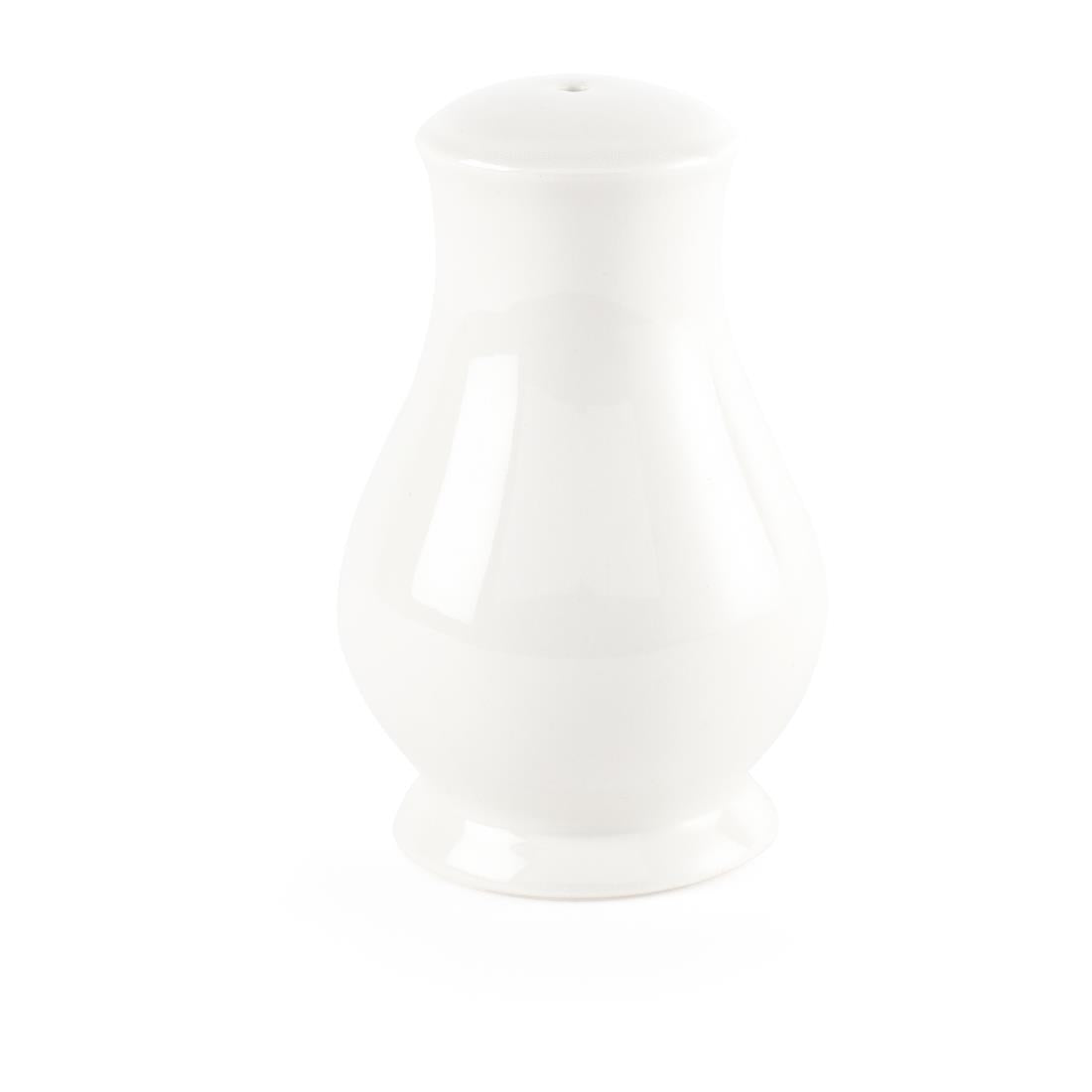 Churchill Whiteware Sandringham Salt Shakers 82mm (Pack of 12)