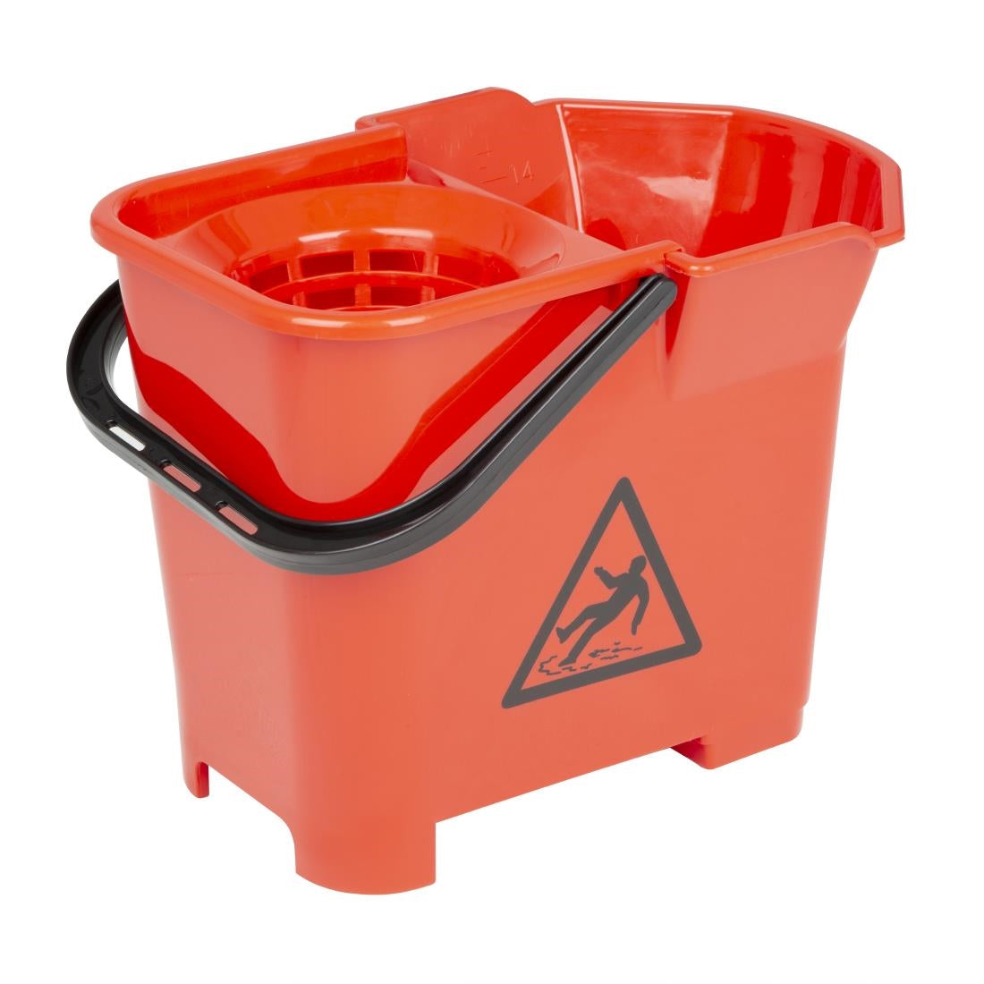 Jantex Colour Coded Mop Bucket Red